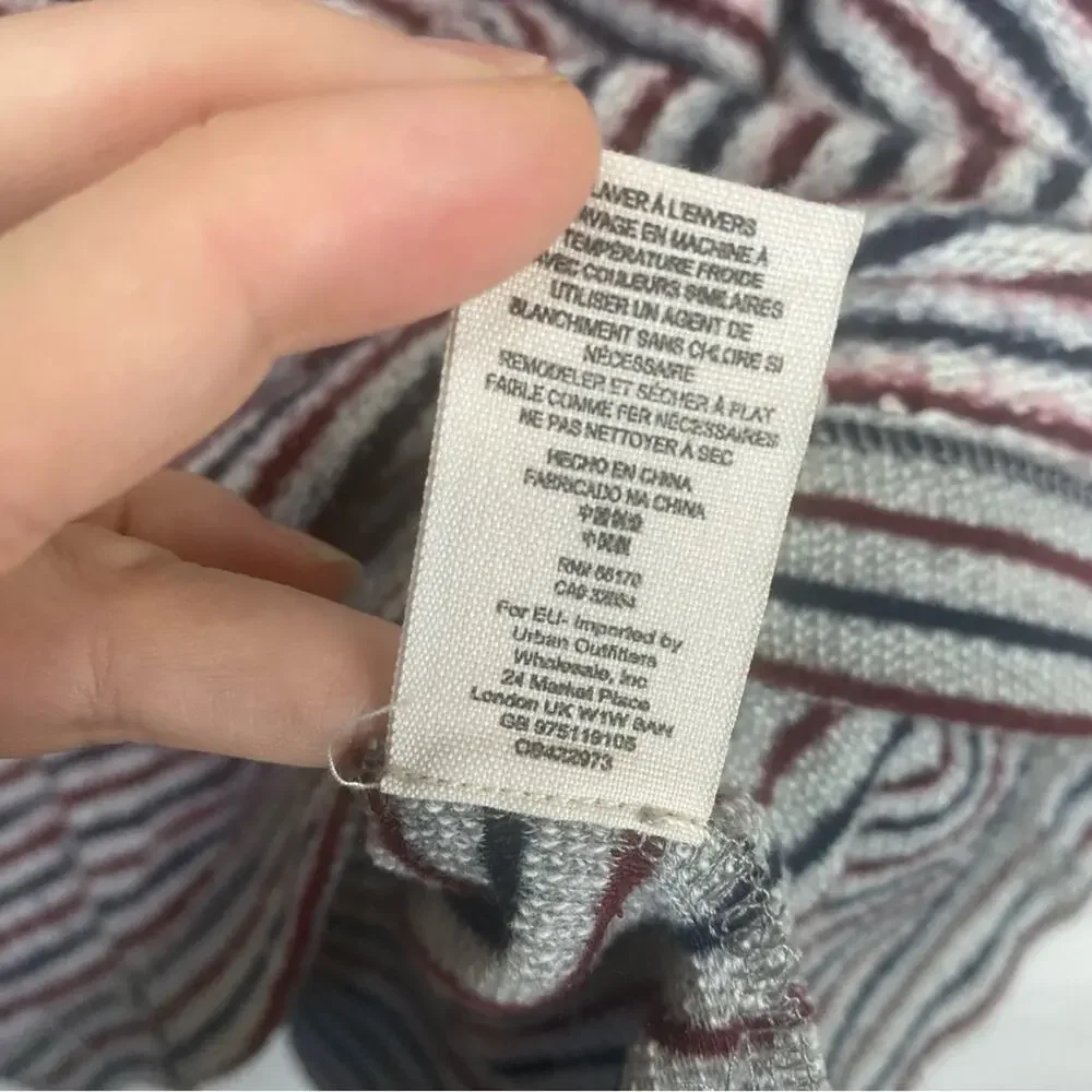 Free People Little Ann Striped Pullover XS